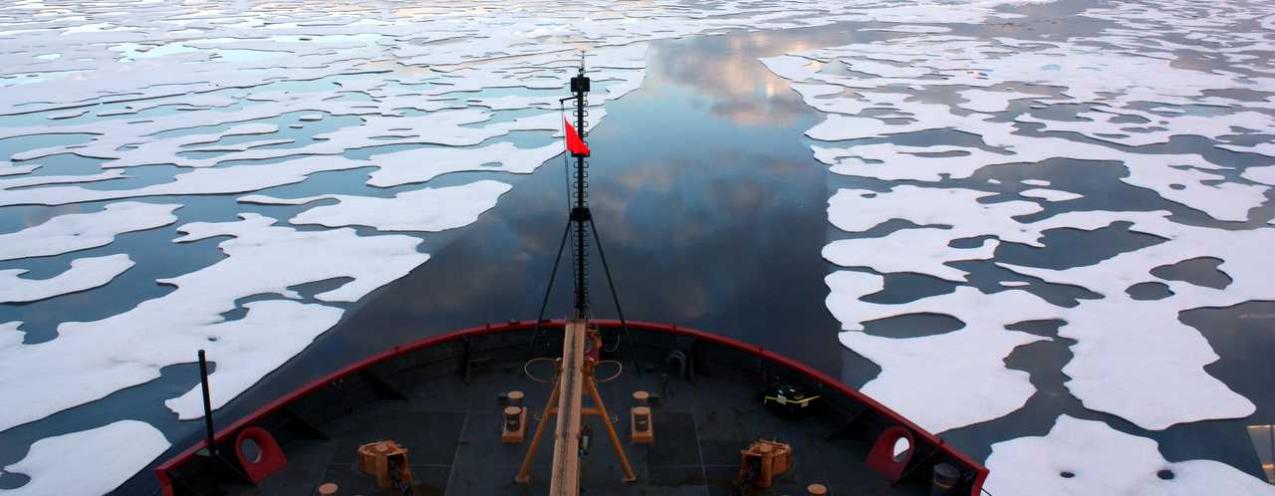 Ice melting on Beaufort Sea - Photo by NASA Goddard Space Flight Center:Flickr