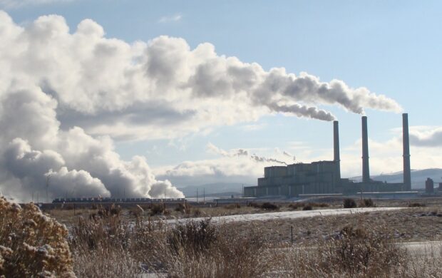 smoke power station