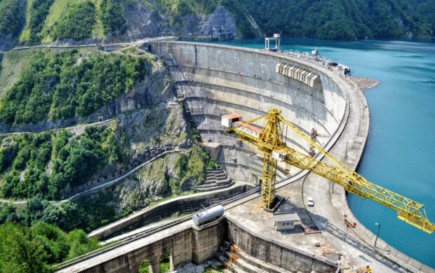 Electricity Dam by Alex Bagirov