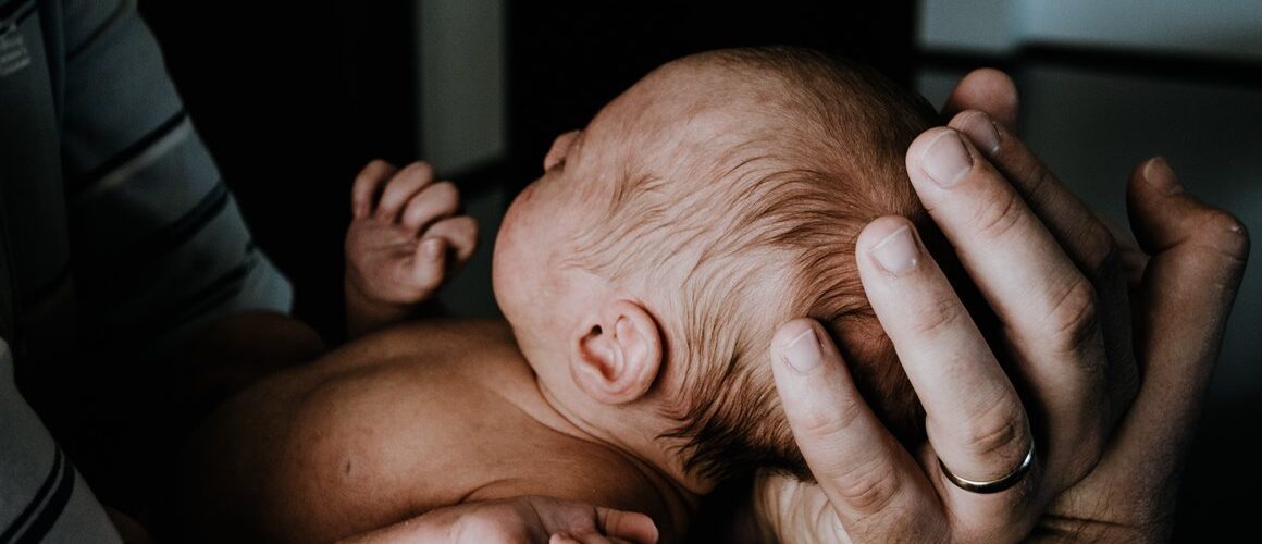 Man and Baby by Kelly Sikkema