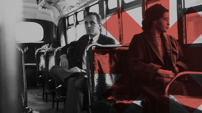 Rosa Parks on a bus. Systems do change: four lessons from the civil rights movement in the US.