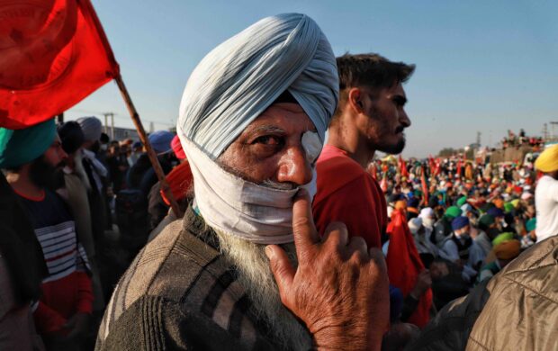 Farmer protests in Delhi, India www.thefuturescentre.org/signal/crackdown-on-protest-against-indias-farm-acts