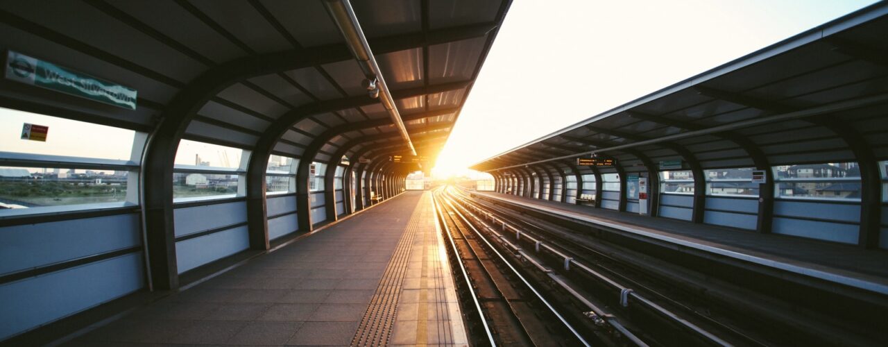 photo of train station