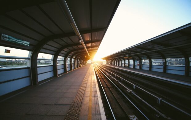 photo of train station