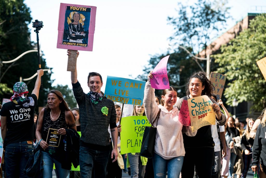 photography of people doing rally during daytime