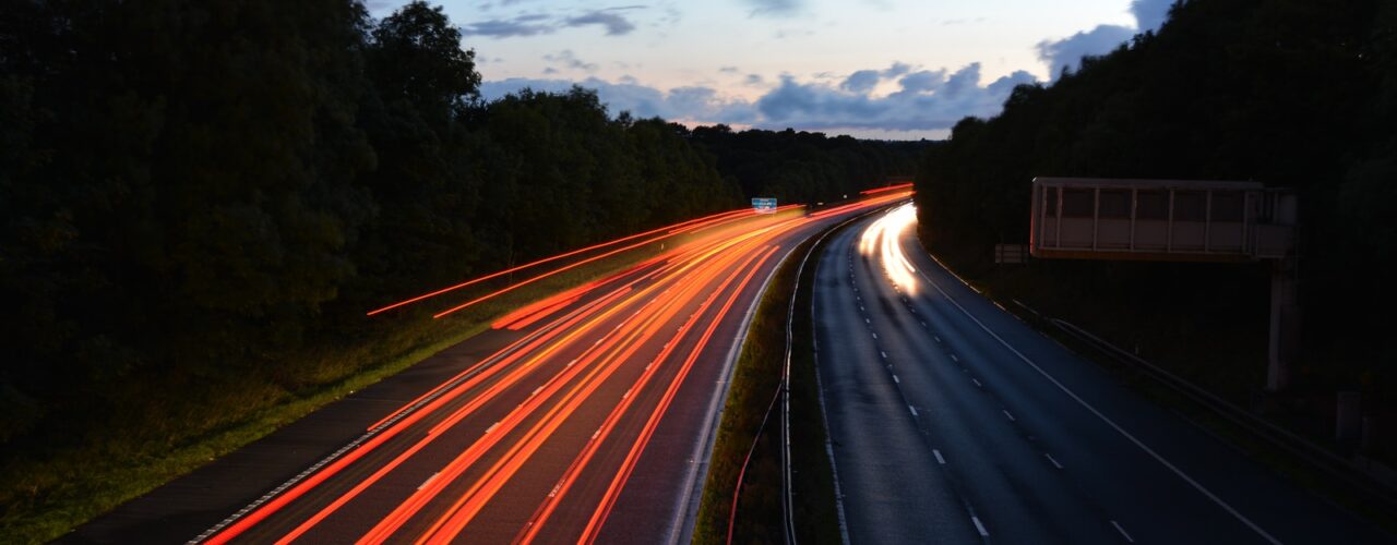 time lapse road