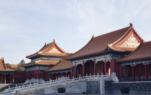 brown and red pagoda