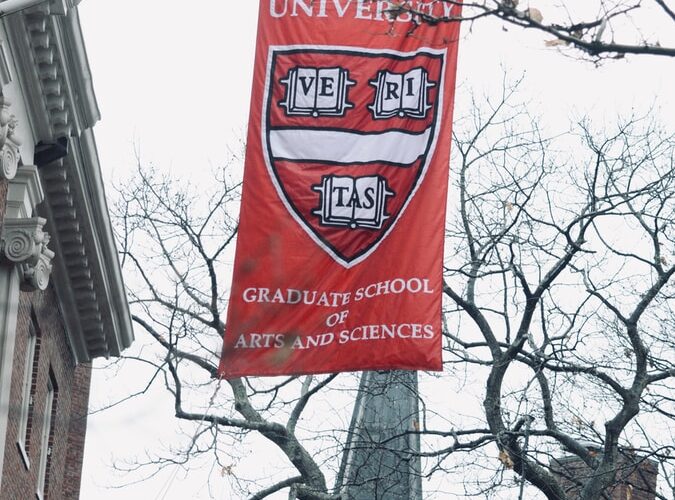 Harvard University banner