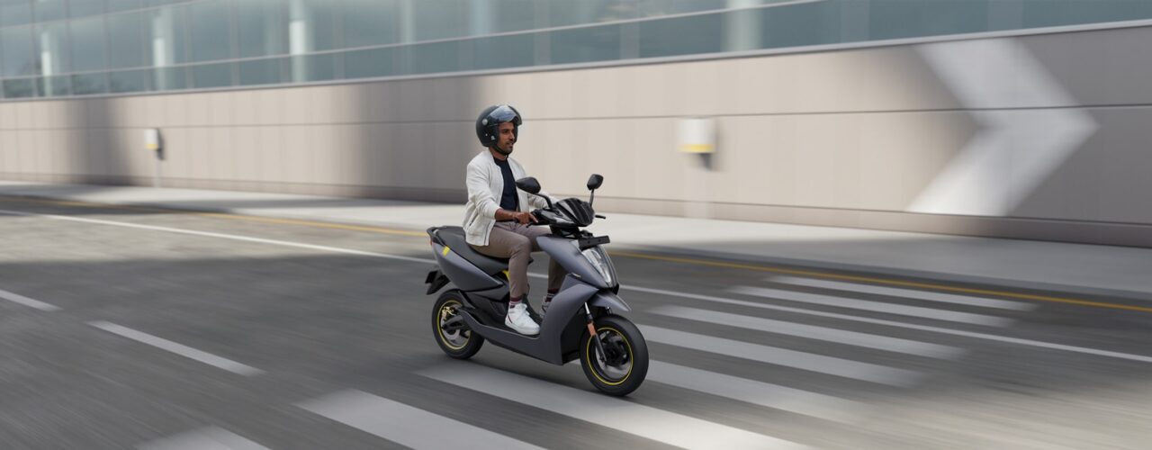 man in white dress shirt riding black motor scooter